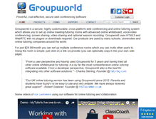 Tablet Screenshot of groupworld.net